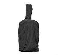 Housse de four à pizza en tissu Oxford imperméable, anti-poussière et coupe-vent pour jardin, terrasse, gaz, cuisine en plein air avec motif de protection en noir, s'adapte à plusieurs tailles