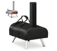 Housse de four à pizza Ooni karu 12, 420D, étanche, sac de transport en tissu Oxford, sac de transport avec fermeture éclair supérieure zippée, accessoires de four à pizza, noir, 81 x 42 x 21 cm
