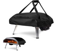Housse de four à pizza Ooni Koda 16, mperméable et résistant aux intempéries, sac de transport, Noir (66 x 60 x 22 cm)