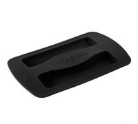 Housse de four grille-pain en silicone pour appareils de cuisson polyvalents avec design spacieux et facile à nettoyer en couleur grise (Noir (2))