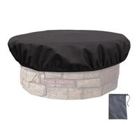 Housse de foyer d'extérieur | Housse de rechange robuste pour foyer | Housse de protection imperméable Oxford 600D pour foyer de terrasse et accessoires