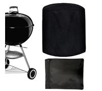 Housse de fumoir | Housse de barbecue ronde imperméable, tissu Oxford 210D, protection très résistante UV et à la décoloration avec cordon de serrage pour camping, terrasse, arrière-cour