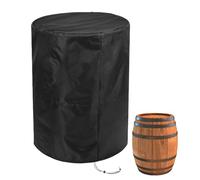 Housse de Gallon,Housse Imperméable pour Seau avec Cordon de Serrage - Protecteur de Fût de Pluie d'Extérieur | Jardin, Cour, terrasse en Bois, pelouse, terrasse, Serre, Ferme