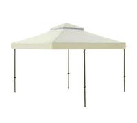 Housse De Gazebo | 3x3m Résistant Imperméable Double Toit,Bâche de Rechange pour tonnelle extérieure | pour Extérieur Jardin Bord Piscine Plage Barbecue Camping Pique-Nique Fête