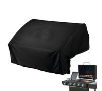 Housse De Gril Barbecue Encastrable Barbecue Résistant aux Intempéries en | Housse de dessus pour gril encastrable Protecteur élastique pour jardin terrasse cour patio pelouse