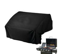 Housse De Gril Barbecue Encastrable Tissu Oxford 210D imperméable et | Housse de barbecue gril encastrable Élastique BBQ Protecteur Barbecue Résistant aux Intemp