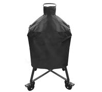 Housse de Gril Compatible avec Mini-Max et Mini Big Green Egg, Accessoires pour œufs Verts, Housse de Gril complète Noire imperméable pour fumoir, Housse de Barbecue d'extérieur en Tissu de qualité