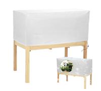 Housse De Jardinière Rectangulaire - Housse Imperméable Et Durable Pour Jardinières D'extérieur | Couverture De Jardinière De Protection Pour Jardinière, Résistante Aux Intempéries, Aux UV Et Robuste,