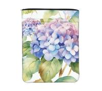 Housse de livre imperméable avec fermeture éclair et poche avant | Pochette de protection pour livre de 30 x 22,9 cm - Aquarelle - Lavable - Pour femme et fille