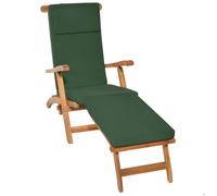 Housse de luxe pour chaise longue LoftLux DC, 175x45x5cm, Vert