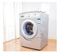Housse de Machine à Laver Protection Pour Anti-Poussière Couvercle Durable Argent-XL