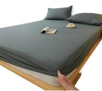 Housse de matelas en coton avec élastique et antidérapant