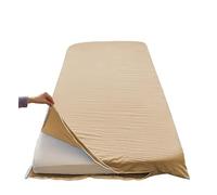 Housse de matelas futon japonais pour lit simple, double, grand lit, lavable en machine, 150 x 200 cm (convient aux matelas de 1 à 6 cm d'épaisseur) - et protection élégante