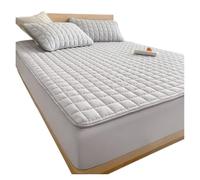 Housse De Matelas Housse de matelas imperméable, drap simple, plusieurs tailles, protection complète ProtèGe Matelas(Light Gray,200x220cm)