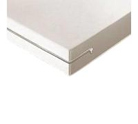 Housse de Matelas intégrale Coloris Blanc 90x190 cm
