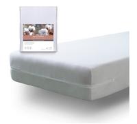 Housse de matelas - TURAL - 80x190/200cm - 100% coton - Élastique - Lavable