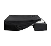 Housse de meubles de jardin imperméable extra large, 260 x 130 x 75 cm, tissu Oxford 420D très résistant pour canapé, table et chaise en rotin, bouclier résistant aux intempéries et aux UV