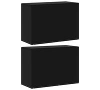 Vidaxl Housses De Meubles De Jardin 2pcs 6¿Illets Barbecue 170x90x60cm Multicolore
