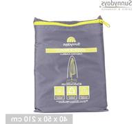 Housse de parasol en polyester 40 x 50 x 210 cm - Résistante aux intempéries - Gris