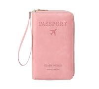 Housse de Passeport - Porte-Passeport Compact en Cuir étanche