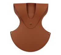 Housse de pelle - Housse de protection pour pelle à creuser, protection | Manchon de protection pliable en PU marron noir résistant aux rayures pour extérieur, cour, pelouse, tranchée