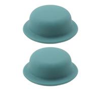 Housse de Poignée de Casserole Vert 2 Pièces en Silicone | Installation Facile, Réutilisable, Meilleure Prise Boutons Chauds, pour Cuisiniers à Domicile et Aînés