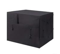 Housse de pompe à chaleur 600D pour piscine - 101,6 x 86,4 x 78,7 cm - | Tissu Oxford 600D, revêtement imperméable, protège contre la pluie, la neige, le vent, convient aux unités de 101,6 x 86,4 x