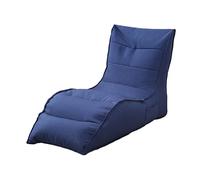 Housse de pouf en coton doux avec mousse à mémoire de forme, housse de chaise ultra douce pour canapé paresseux, rembourrage non inclus