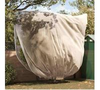 vidaXL Protection hivernale pour plantes, 3 pièces, beige, 3,5 x 3,93 m, non-tissé