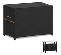 Housse de protection barbecue pour desserte extérieure - Tissu Oxford 420D imperméable - Dimensions 125x65x90cm