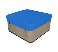Housse de protection carrée imperméable et thermique pour piscine, piscine, spa, bain (200 x 150 x 20 cm)