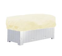 Housse de protection contre le gel pour d'hiver, housse de jardinière, protection contre le gel, rectangulaire pour l'hiver, housse de protection multifonction pour terrasses, vérandas