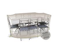 Housse De Protection Cover Air Pour Table Rectangulaire + 10 Chaises - 290 X 130 X 70 Cm - Jardiline Multicolore