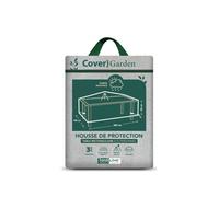 Housse De Protection Cover Garden Pour Table De Jardin Rectangulaire 8-10 Personnes - 260 X 100 X 50 Cm - Jardiline Multicolore