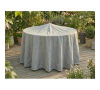 Housse De Protection Cover Garden Pour Table Ronde 6 Personnes, Avec Trépied - Ø120 X 50 Cm - Jardiline Multicolore