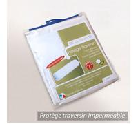 Housse de Protection de traversin imperméable Arnaud Blanc 180cm