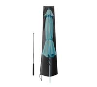 Housse de protection d'extérieur pour parasols avec barre de support | Housse de parasol d'extérieur pour cour, arrière-cour, jardin, piscine, meubles, fête et plages