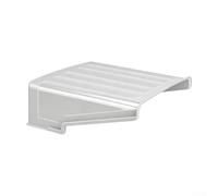Housse de protection en ABS pour caméra extérieure avec réduction d'éblouissement pour caméras de vidéosurveillance 27 x 26 x 9,5 cm (10 cm de diamètre)