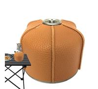 Housse de protection en cuir synthétique, 32,5 x 18,5 cm, élégante, résistante à la chaleur, pour réservoirs de camping, randonnée, équipement de cuisine
