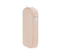 Housse de protection en satin pour vêtements, sac de rangement suspendu pour manteaux long