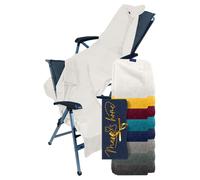 Housse de protection en tissu doux pour fauteuil de jardin et transat, 60 x 130 cm