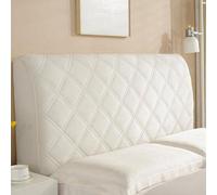 Housse de protection - Extensible - Imperméable - Blanc cassé - Longueur 180 cm