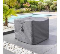Housse de protection ""Hambo"" pour table carrée M 165x165x80cm en polyester - Hespéride