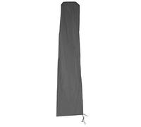 Housse de protection HWC pour parasol déporté 4,3m/3x3m, fermeture Zip - anthracite