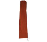 Mendler Housse de protection HWC pour parasol jusqu'à 3,5 m avec fermeture éclair terracotta