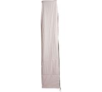 Mendler Housse HWC pour parasol jusqu'à 4,3 m (3x3 m) avec fermeture éclair - crème-gris
