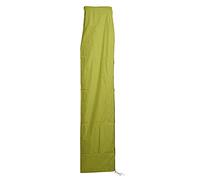 Mendler Housse parasol HWC 3x3 m (jusqu'à 4,3 m) avec fermeture éclair vert clair