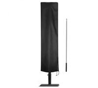 Housse de protection imperméable et anti-uv pour parasol - 240 x 57 - 57 cm - Noir - Linxor