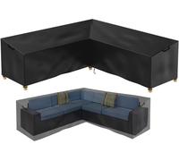 Housse de protection imperméable pour ensemble de jardin lounge, dimensions 254x254x85 cm