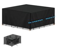Housse de protection imperméable pour meubles de jardin, dimensions 200x160x74 cm, tissu Oxford 420D. Housse de protection pour table de jardin, canapé, meubles de balcon, meubles de salon